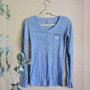 Sportswear UNC Henley Long Sleeve Tee (M) NWOT